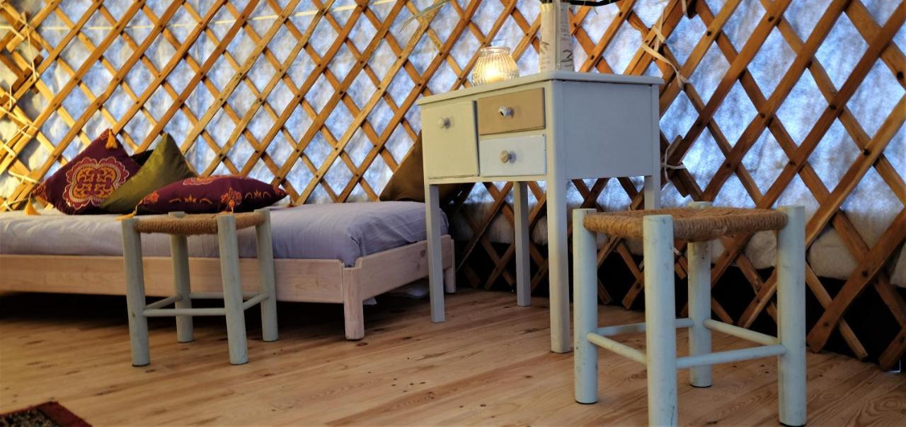 Mongolische Jurte Im Art.Quartier Hotel Velgast Bagian luar foto